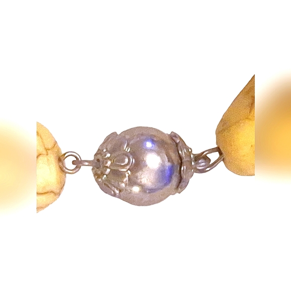 Paparazzi necklace NWT yellow and silver long - Picture 9 of 10